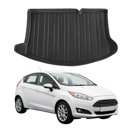 Kofferraumwanne Laderaumwanne für Ford Fiesta 2009-2017 Schrägheck 5tür Gummi