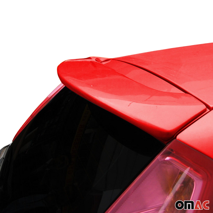 Heckspoiler Dachspoiler für Fiat Punto Evo Grande Punto 2005-2012 Rot Lackiert