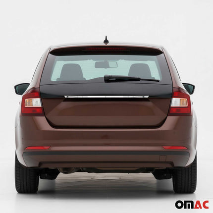 Kofferraumleiste Heckleiste für Skoda Rapid Spaceback 2013-2019 Edelstahl Chrom