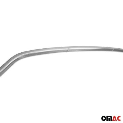 Kühlergrill Leisten Grillleisten für Hyundai ix35 2010-2015 Gebürstet Chrom 1tlg
