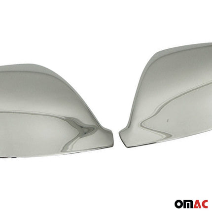 Spiegelkappen Spiegelabdeckung für VW Multivan T5 2009-2015 Chrom ABS Silber
