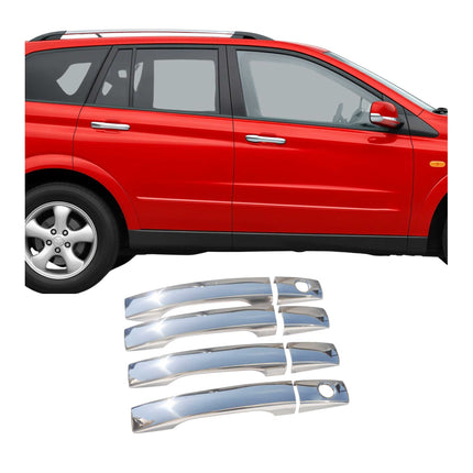 Chrom Türgriff Blende für Ssangyong Kyron 2007-2014 4 Tür Edelstahl 8tlg