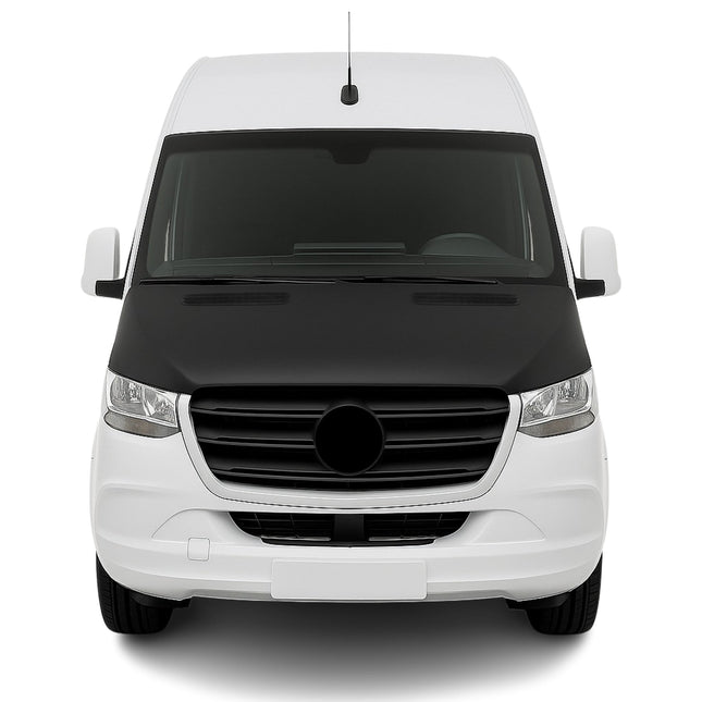 Steinschlagschutz Haubenbra für Mercedes Sprinter W907 2018-2026 Schwarz