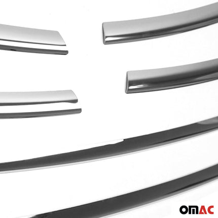 Kühlergrill Leisten Grillleisten für VW Jetta 2010-2014 Edelstahl Chrom 6tlg