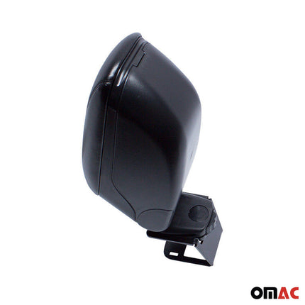 Mittelarmlehne Armlehne Mittelkonsole für Citroen C4 2010-2018 PU-Leder Schwarz
