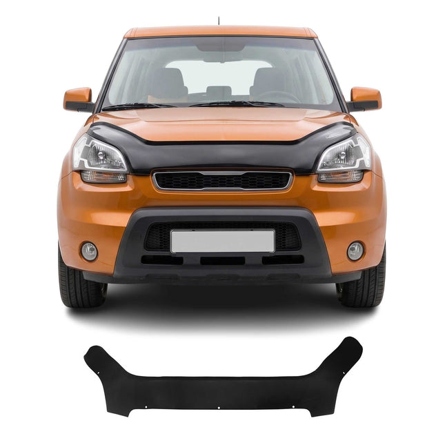 Motorhaube Deflektor Insekten Steinschlagschutz für Kia Soul 2008-2011 Dunkel