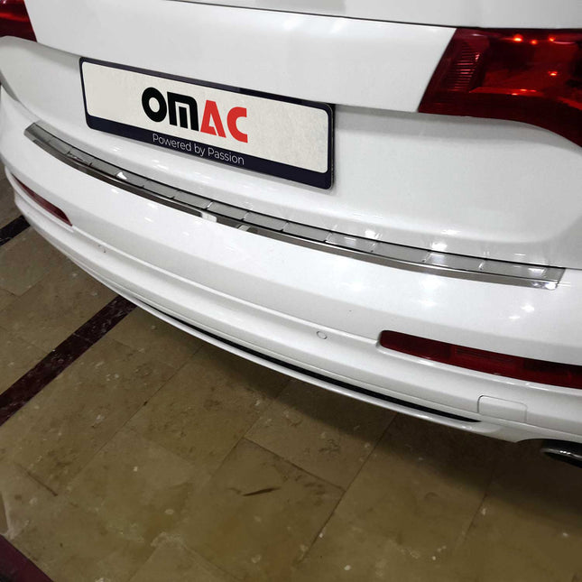 Ladekantenschutz Stoßstangenschutz für Audi Q7 4L 2006-2015 Edelstahl Chrom