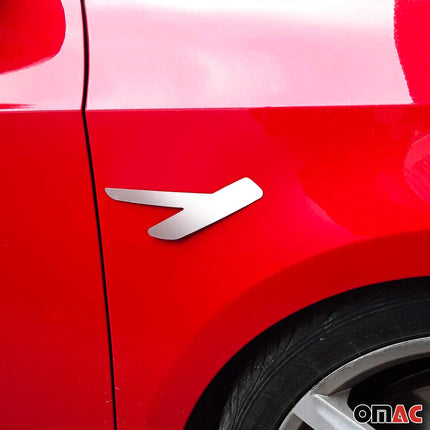 Seitenleiste Seitendekor Autodecor für Seat Leon 3 2012-2020 Edelstahl Chrom 2x