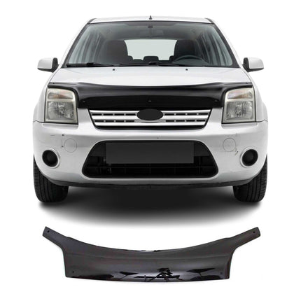 Motorhaube Deflektor Insekten Steinschlagschutz für Ford Connect 2009-14 Dunkel