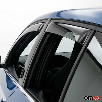Windabweiser Regenabweiser Satz für Skoda Fabia 4 2021-2023 Windschutz 4x