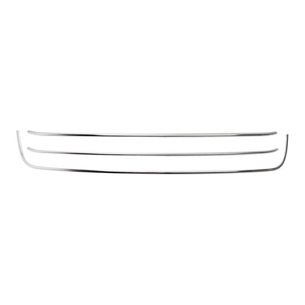 Kühlergrill Leisten Grillleisten für VW Amarok 2010-2016 Edelstahl Chrom 3tlg