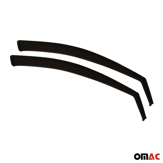 Windabweiser Regenabweiser für Mercedes Vito Klasse W638 1997-2003 Dunkel 2x