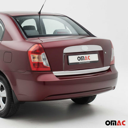 Kofferraumleiste Heckleiste für Hyundai Accent Era 2005-2011 Chrom Edelstahl