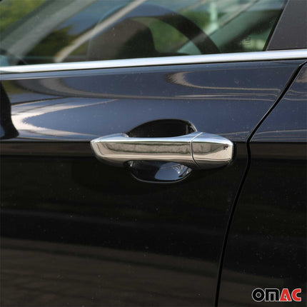 Chrom Türgriff Blende für VW Touareg 2010-2015 Edelstahl 8tlg