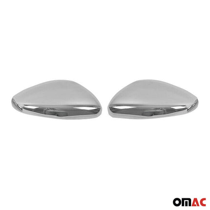 Spiegelkappen Spiegelabdeckung für Citroen C3 2016-2021 Edelstahl Chrom 2tlg