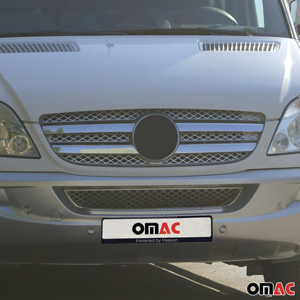 Kühlergrill Leisten Grillleisten für Mercedes Sprinter W906 2006-2013 Chrom 4x