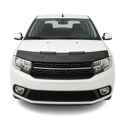 Haubenbra Steinschlagschutz Bonnet Bra für Dacia Logan 2012-2021 Kariert Halb