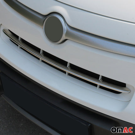 Kühlergrill Grillleisten für Fiat 500L Rockstar Trekking 2012-17 Edelstahl Chrom