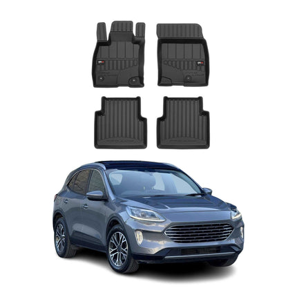 OMAC Gummi Fußmatten für Ford Kuga III 2019-2026 Premium TPE Automatten 4tlg