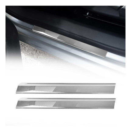 Einstiegsleisten Türschweller für VW Golf 2010-2013 Pulse Edelstahl Chrom 2tlg
