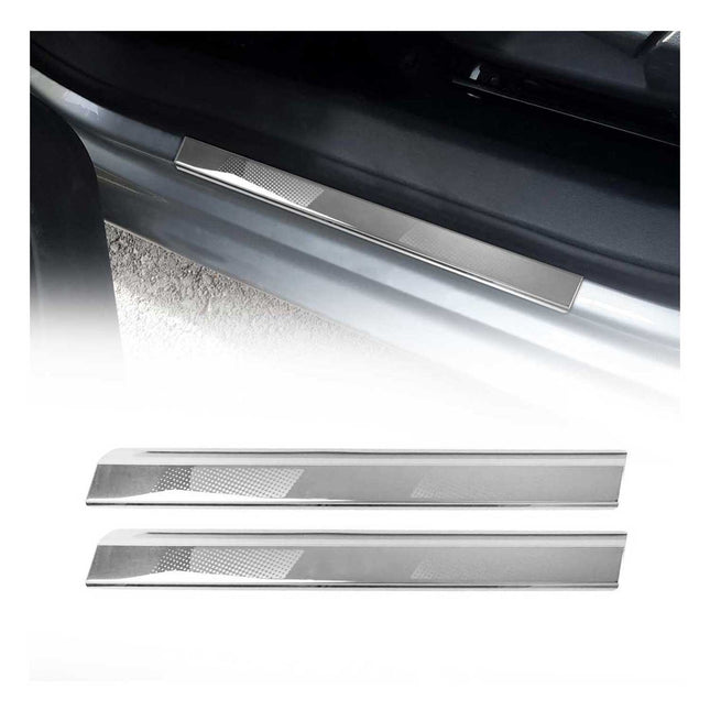 Einstiegsleisten Türschweller für VW Golf 2010-2013 Pulse Edelstahl Chrom 2tlg