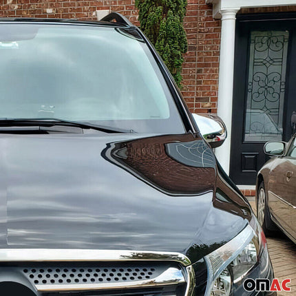 Spiegelkappen Spiegelabdeckung für Mercedes Vito W447 2014-2026 Chrom ABS Silber