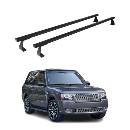 Dachträger Grundtäger für Range Rover Vogue L322 2002-2012 75kg Alu Schwarz 2x