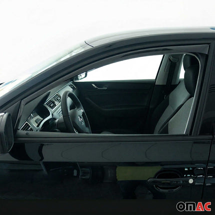 Windabweiser Regenabweiser für Skoda Rapid Spaceback 2013-2019 Dunkel Acryl 2tlg