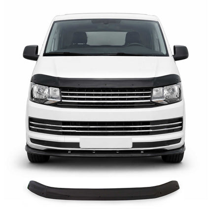 Motorhaube Deflektor Insektenschutz für VW T6 T6.1 Transporter 2015-2024 Dunkel