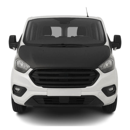 Haubenbra Steinschlagschutz für Ford Transit Tourneo Custom 2013-2018 Schwarz