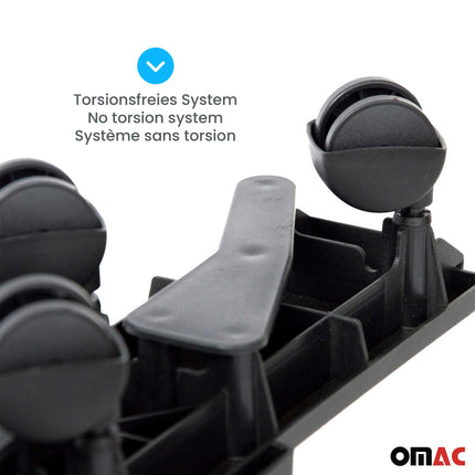 Möbel-Transportroller 170 kg Möbelroller Plattform Lenkrollen Trittbrett 2 tlg