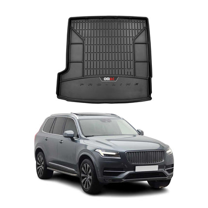 OMAC Gummi Kofferraumwanne für Volvo XC90 2015-2026 TPE Laderaumwanne Schwarz