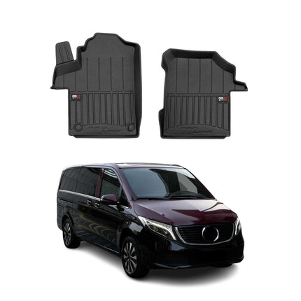 OMAC Gummi Fußmatten für Mercedes Klasse EQV W447 2020-2026 Premium TPE 2x