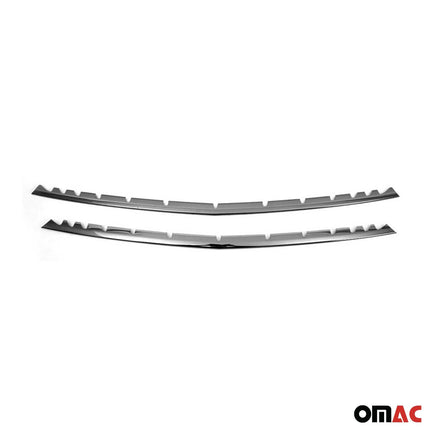 Kühlergrill Leiste Grillleisten für Mercedes Vito W447 2014-2019 Chrom Dunkel 2x