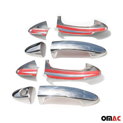 Türgriff Blende Chrom für Ford Fiesta 2008-2017 4-Tür H1 Edelstahl 8x