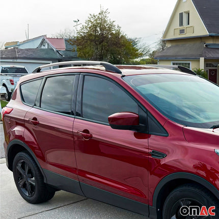Aluminium Dachreling Relingträger für Citroen C3 Aircross 2017-2024 Silber 2x