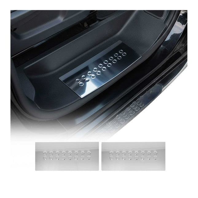 Einstiegsleisten Türschweller für Fiat Ducato 2006-2026 Edelstahl Chrom 2tlg