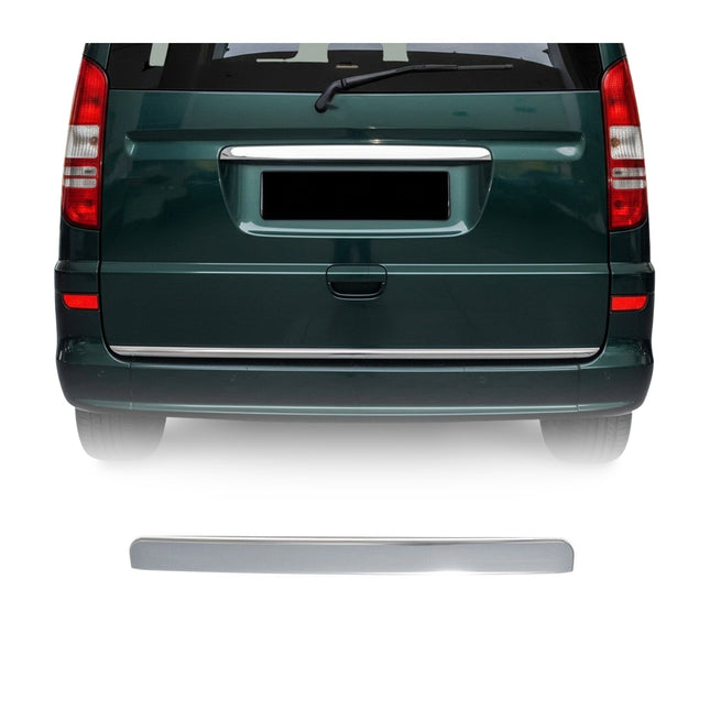 Kofferraumleiste Heckleiste für Mercedes Vito W639 2003-2014 Edelstahl Chrom