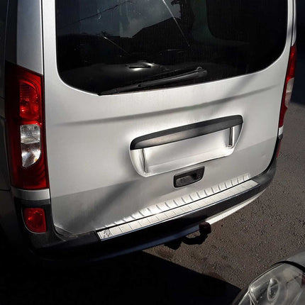 Ladekantenschutz Stoßstange für Renault Kangoo II 2012-2021 FL Edelstahl Chrom