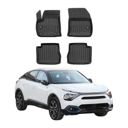 OMAC Gummi Fußmatten für Citroen C4 EV 2021-2026 Premium TPE Automatten 4tlg