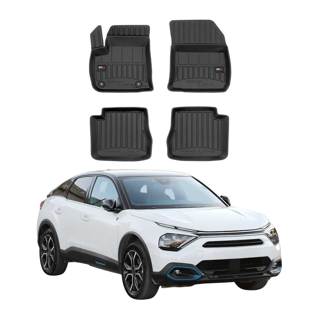 OMAC Gummi Fußmatten für Citroen C4 EV 2021-2026 Premium TPE Automatten 4tlg