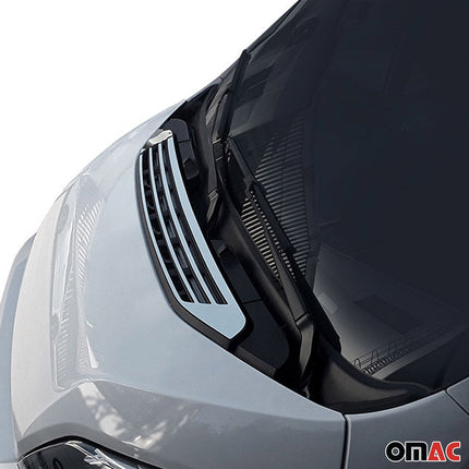 Kühlergrill Leisten Grillleisten für Peugeot Boxer 2008-2024 Edelstahl Chrom