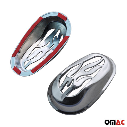 Blinkerrahmen Signalblende Seitenblinker für Fiat Linea 2007-2012 Chrom ABS 2x
