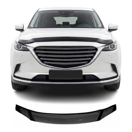 Motorhaube Deflektor Insekten Steinschlagschutz für Mazda CX-9 2016-2021 Dunkel