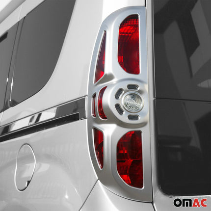 Rücklicht Leisten Heckleuchte für Opel Combo D 2012-2019 Chrom ABS Matt 2tlg