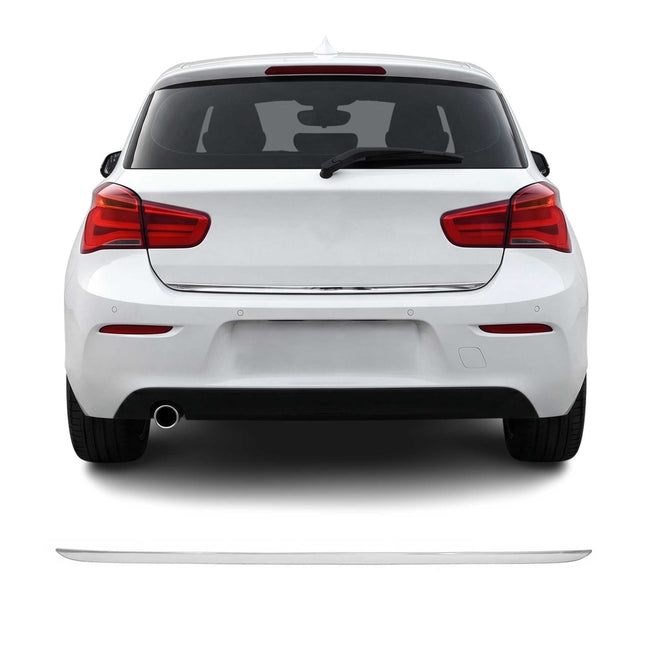 Kofferraumleiste Heckklappe Leiste für BMW 1er F20 2011-2019 Edelstahl Chrom