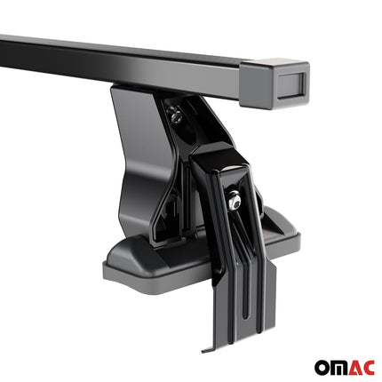 Menabo Dachträger Grundtäger für Ford Focus Turnier 2011-2018 50kg Stahl Schwarz