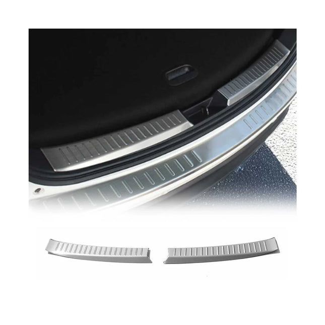 Innen Ladekantenschutz Stoßstangenschutz für Mazda CX-5 2012-2017 Edelstahl 2tlg