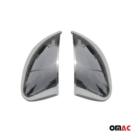 Spiegelkappen Spiegelabdeckung für Fiat Punto Evo 2008-2012 Edelstahl Chrom