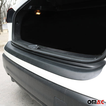 Ladekantenschutz Stoßstange für Nissan Qashqai J11 2013-17 Pre-FL Acryl schwarz